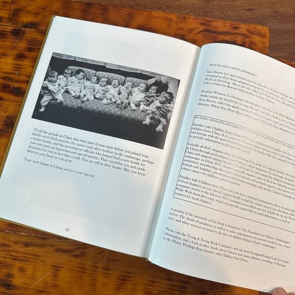 Vintage 1997 When You Were Born In China (Adoption Story) Hardcover Book - Picture 10 of 12